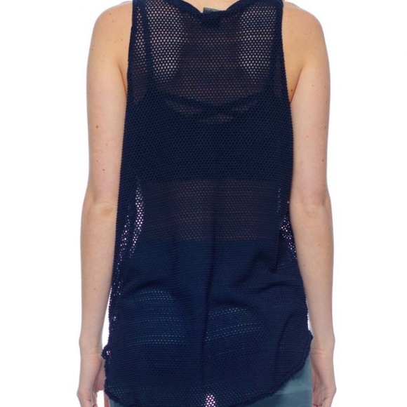 Electric & Rose Canal Mesh Tank in Indigo S - Picture 5 of 5